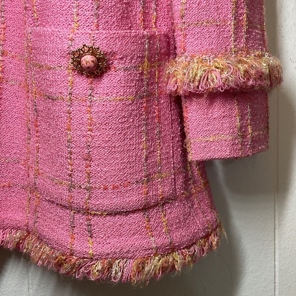 St. John Collection by Marie Gray Vintage Bouclé Knit Jacket Blazer - Picture 13 of 17